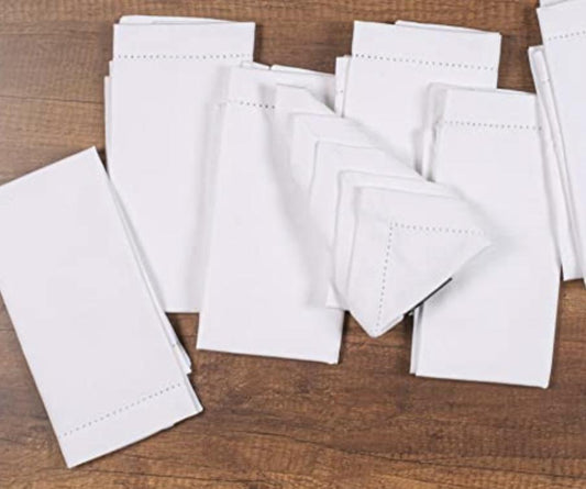 White Hemstitch napkin