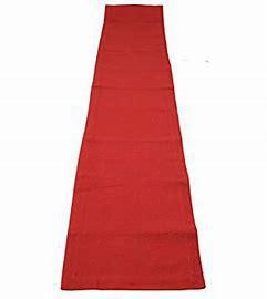 Tailored Table Runner Red