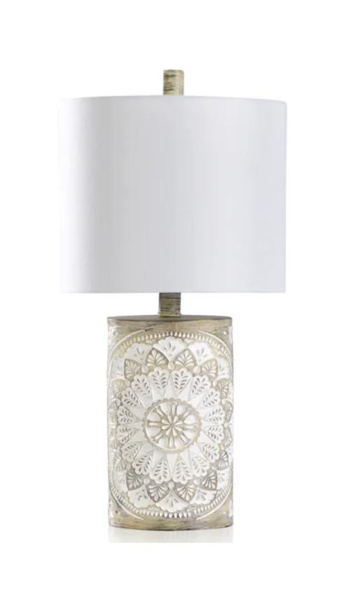 Doily White Table Lamp