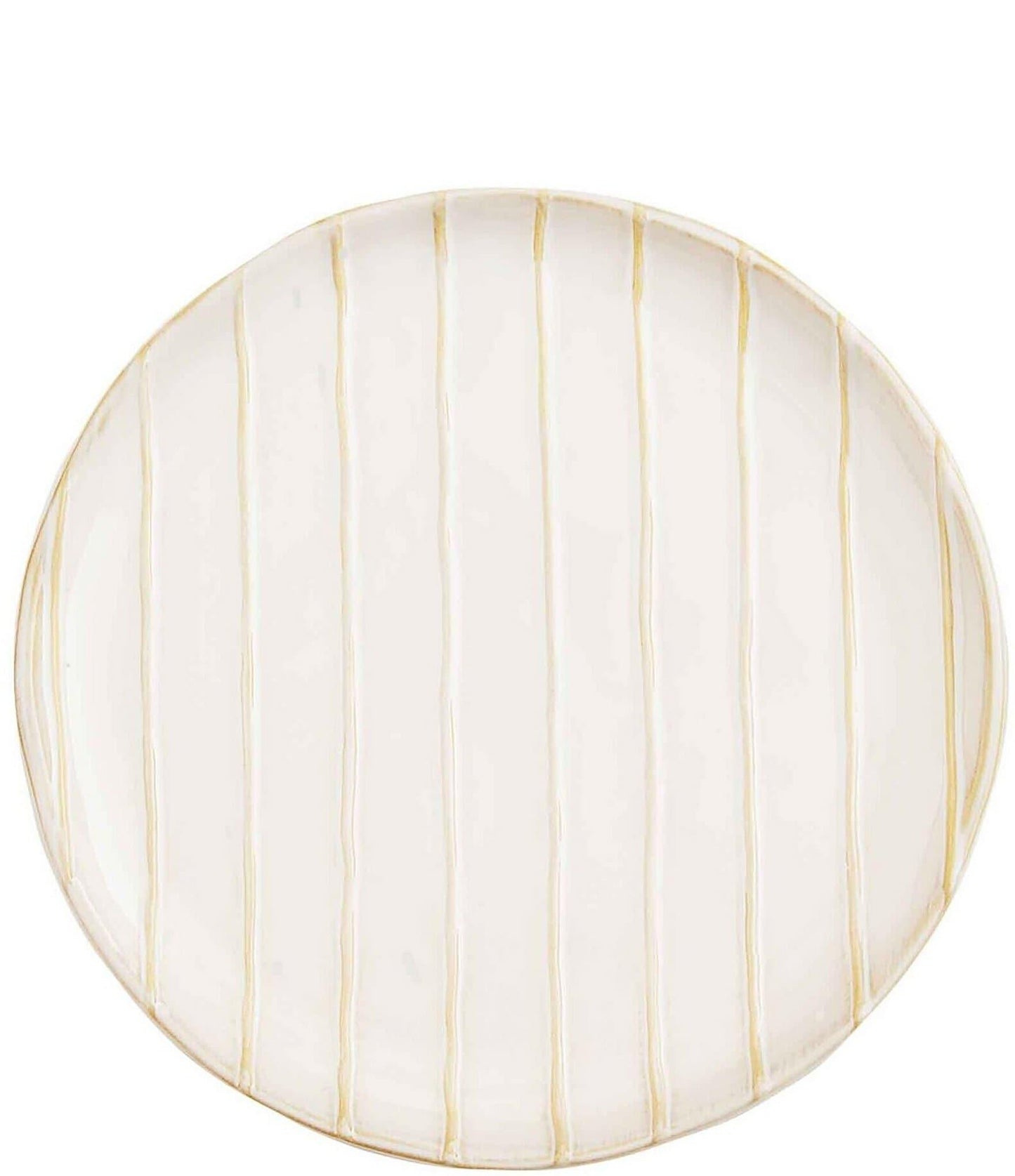 Stripe Stoneware Dinner Plate