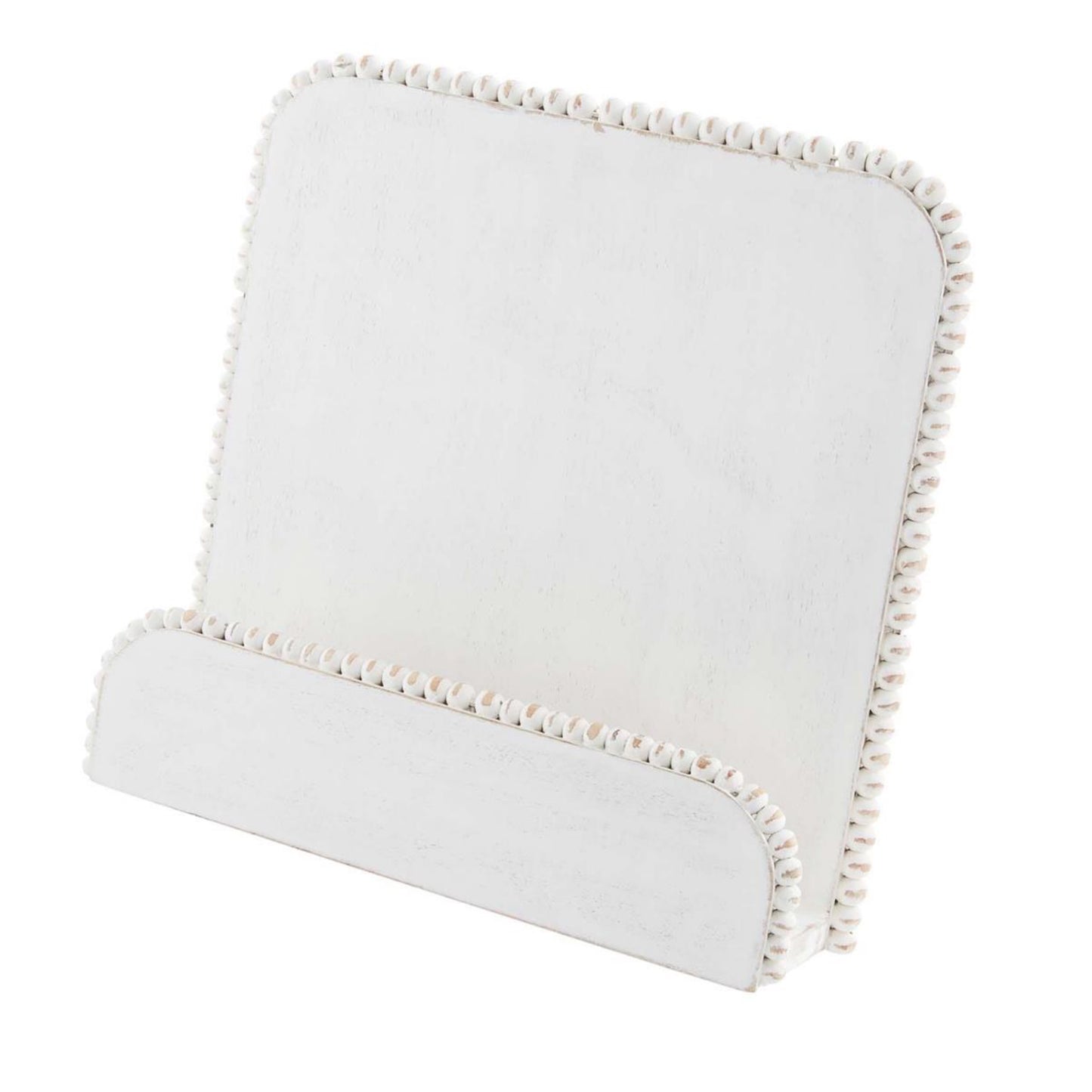 Beaded cookbook holder