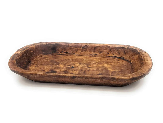 Rustic dough bowl